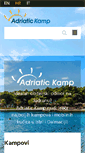 Mobile Screenshot of adriatic-kamp.hr